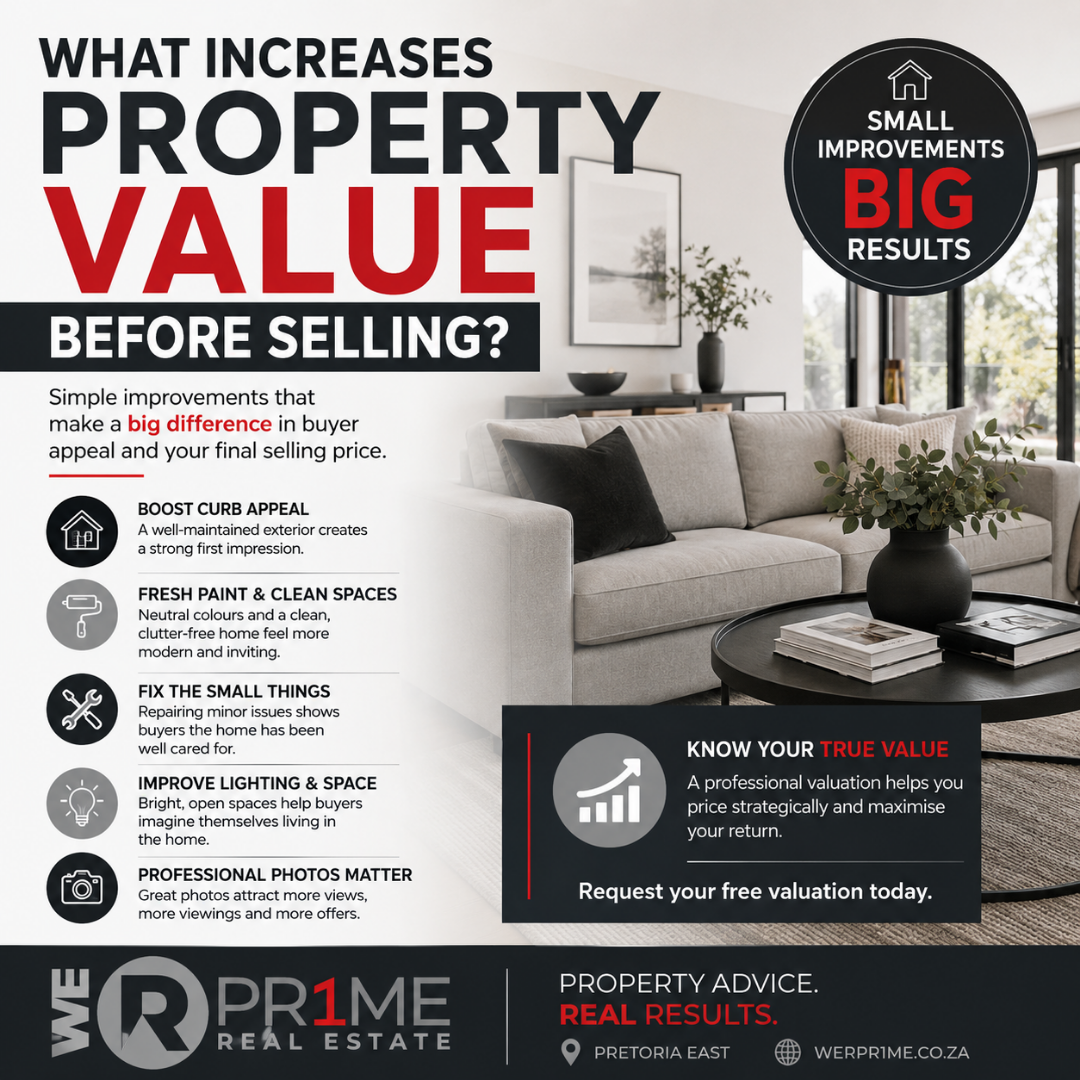 What Increases Property Value Before Selling In Pretoria East?