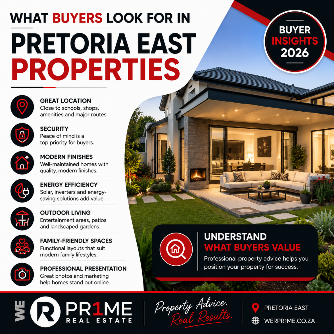 What Buyers Look For In Pretoria East Properties
